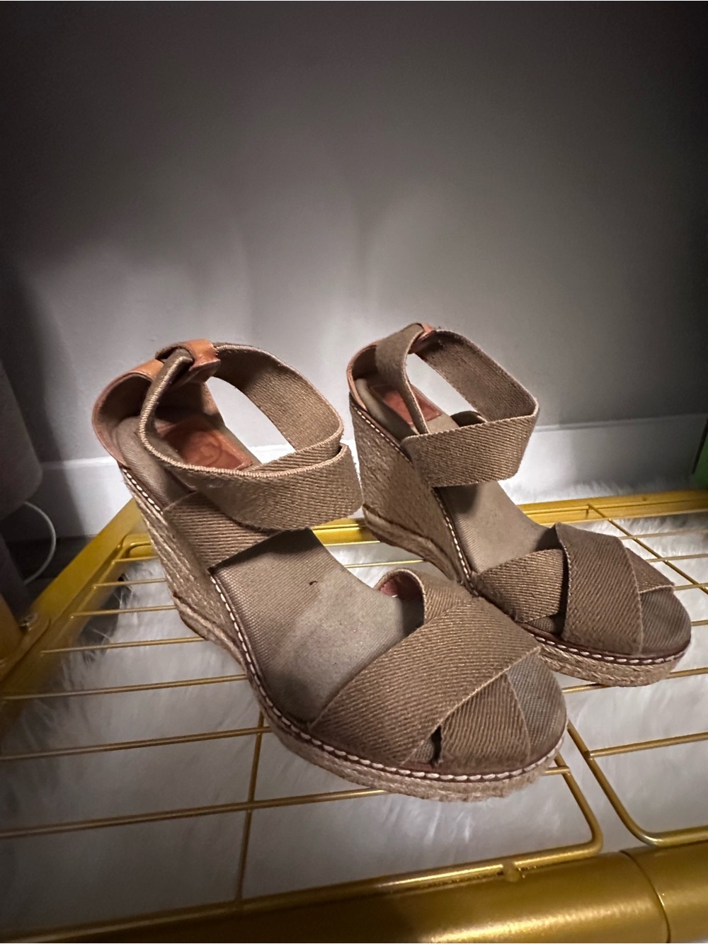 Tory Burch Adonis High Wedge Sandals